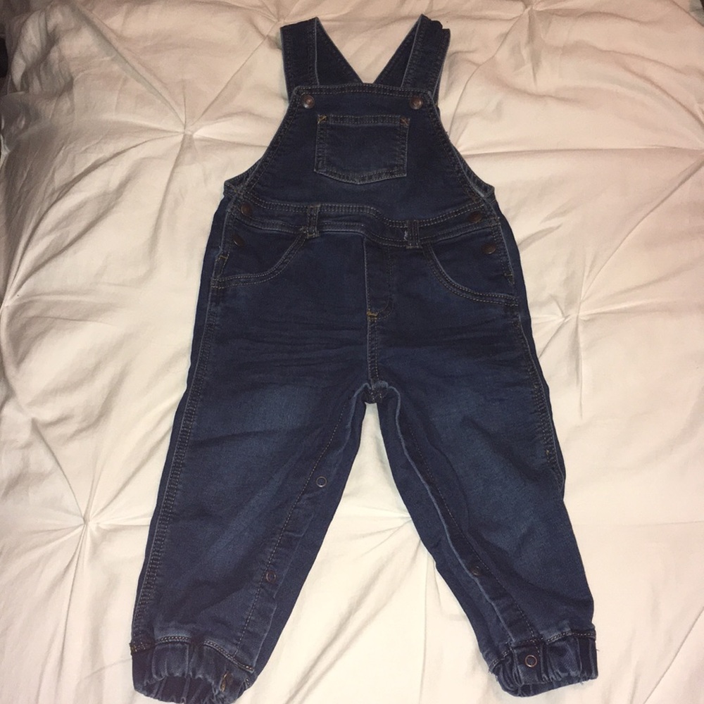 First Impressions Boys Overalls 24M